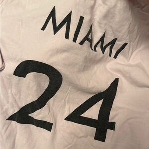 Fleo Miami Wodapalooza Tee - Black and Pink miami tee size M